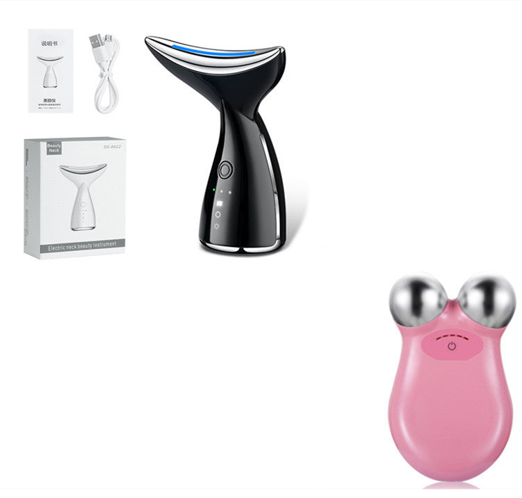 EMS Microcurrent Neck Face Beauty Device With 3 Colors LED Photon Therapy Skin Tighten Reduce Double Chin Face Lifting Devices EMS Microcurrent Neck Face Beauty Device With 3 Colors LED Photon Therapy Skin Tighten Reduce Double Chin Face Lifting Devices